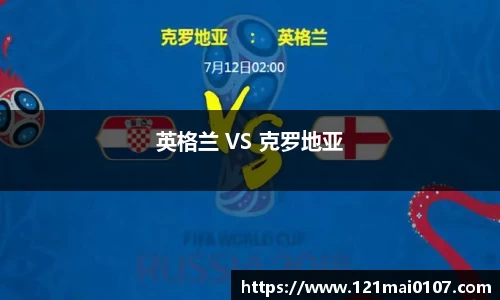 英格兰 VS 克罗地亚
